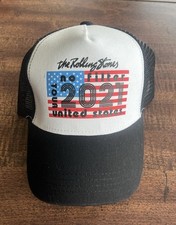 Rolling Stones No Filter 2021 United States Tour Trucker Hat Snapback Cap Unworn