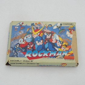 Rockman 2 Famicom software with box, no manual