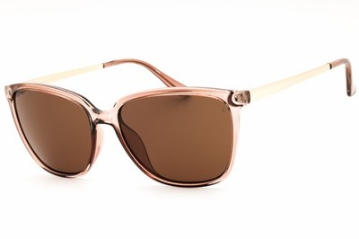Draper James DJ9030 210 Brown Crystal/Brown 57-16-150 Sunglasses New Authentic