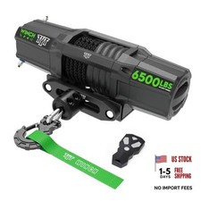 6500 lb UTV Winch with Wireless Remote and Wi...