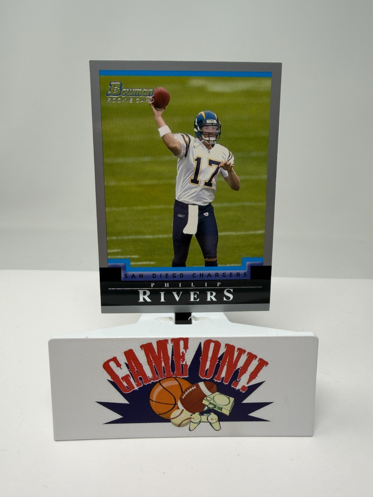 2004 Bowman Football Philip Rivers Rookie RC Card #113