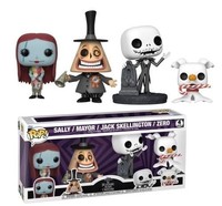Gadget - Disney: Funko Pop! - The Nightmare Before Christmas 4Pk -D- Funko