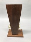 VINTAGE 1968 CAR RACING AUTOMOBILE TROPHY AWARD - METAL & WOOD - 10.5” Tall — photo 8