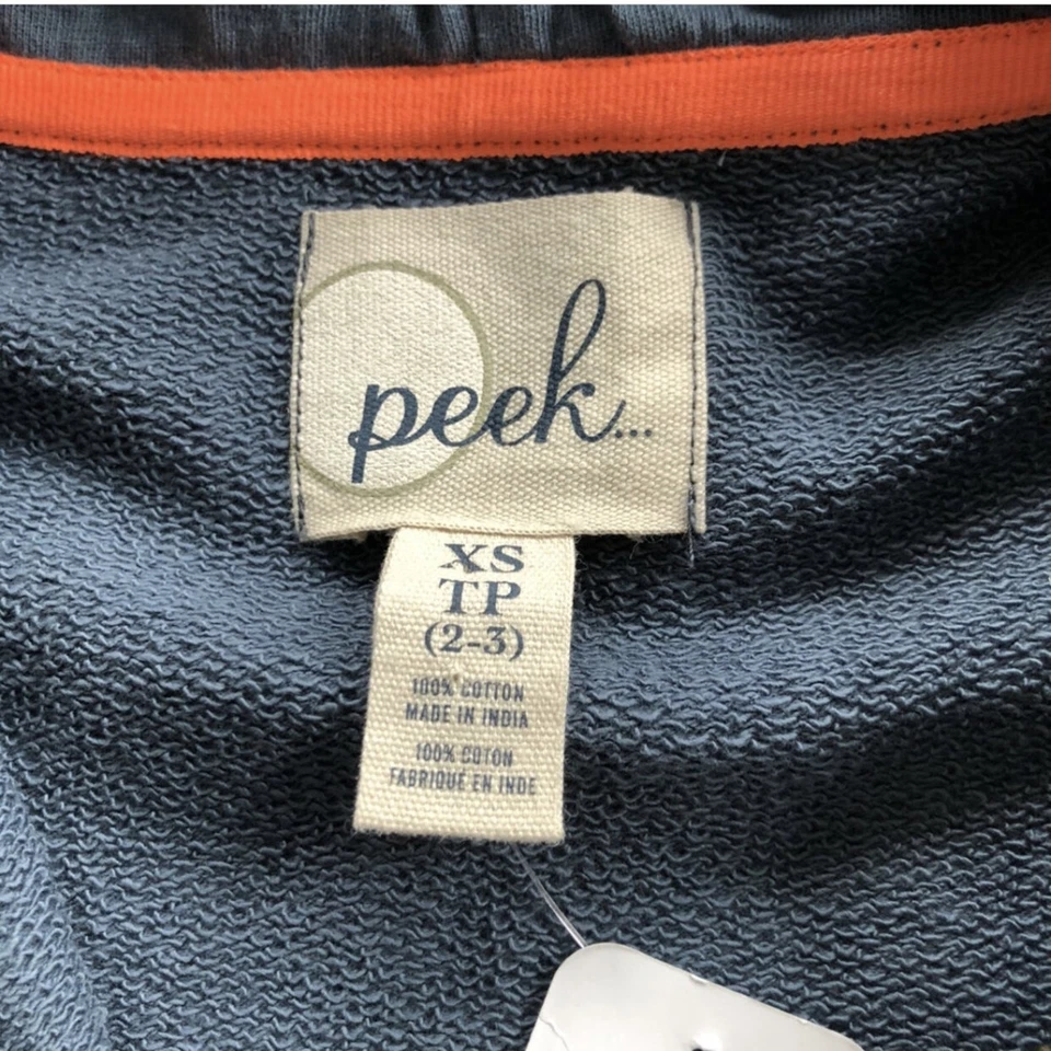 Sudadera con capucha Peek Tropical talla 2/3 nueva con etiquetas Foto 4 de 4