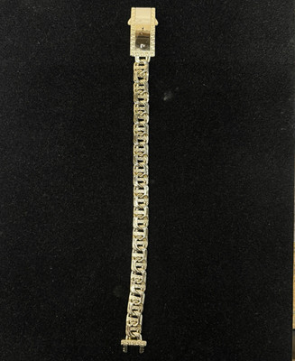 14K Yellow Gold Chino Link Chain Bracelet 8.5in Box Clasp Signed