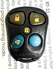 Autopage Xt-33 Aftermarket Keyless Entry Remote Car Starter Fob H50t21 Blue Led