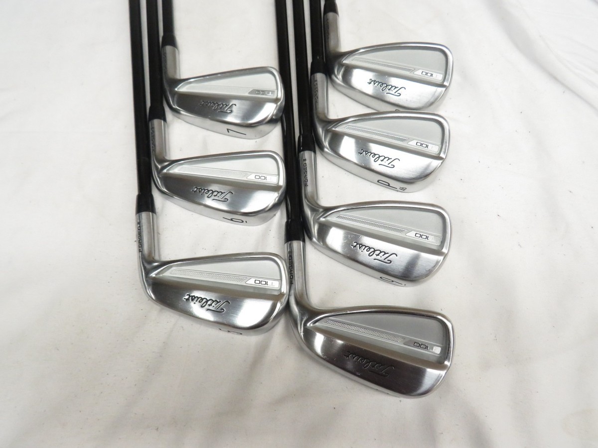 Used Titleist T100 2023 Iron Set 5-PW,50* Tensei Red AV Series