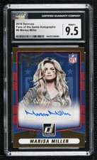 2016 Donruss Fans of the Game Auto Marisa Miller #6 CGC 9.5 Mint+ Auto 2yf