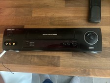 Philips VR600 VCR Front Faceplate Bezel &Control Board Fully Working Turbodrive