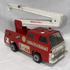 Big Tonka Fire Rescue Snorkel Unit 3 No 13270 Metal Truck Missing Bucket