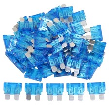  55 pcs 15 Amp Standard Blade Fuse, 15A Automotive Fuse for Car Truck