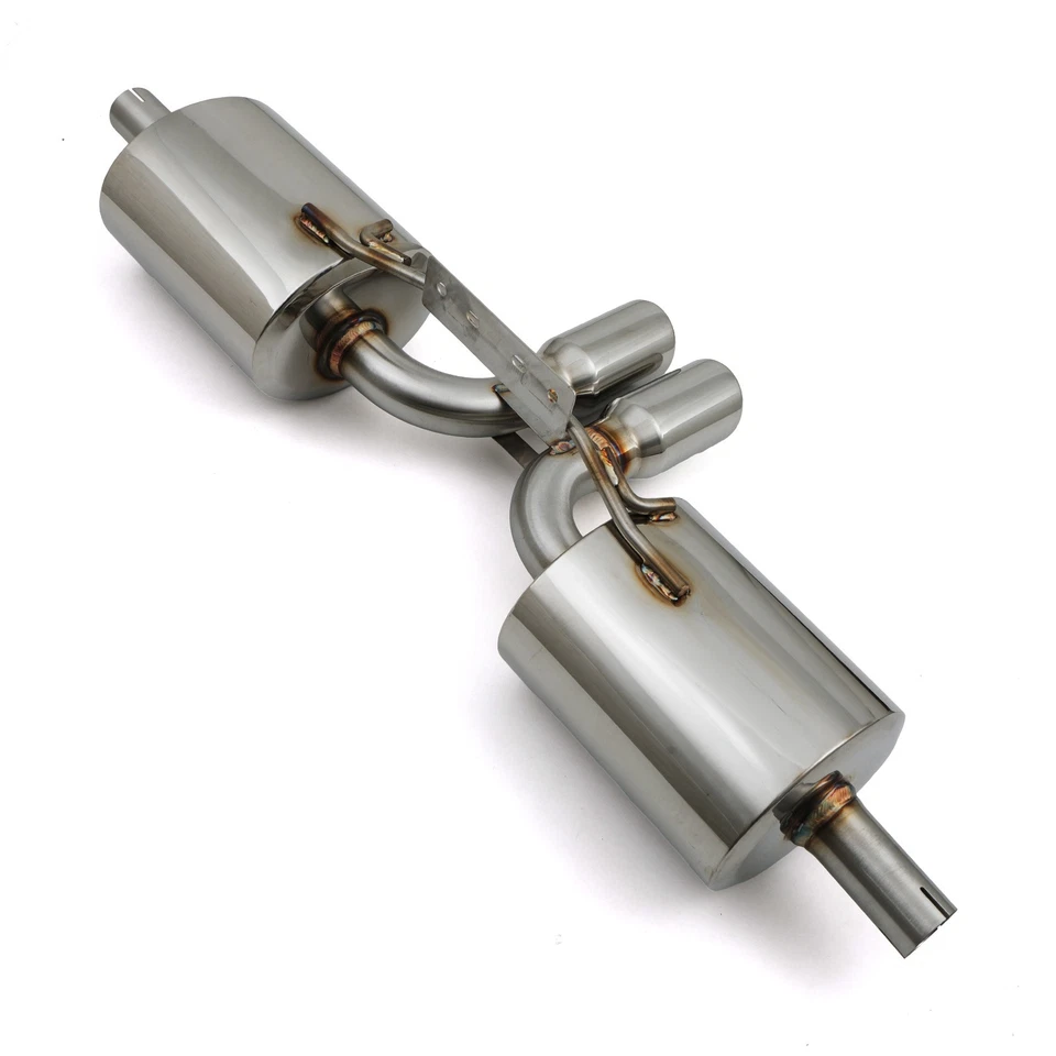 SILENCIADOR TRASERO ACERO INOXIDABLE ESCAPE CAJA TRASERA PARA PORSCHE BOXSTER 986 2.5 2.7 3.2 96- - Imagen 4 de 4