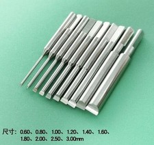 0.6mm-3.0mm T Shaped Anti Slip Screwdriver Blades for Watch Repair Steel Tool