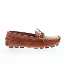 Minnetonka Essential Driver Mens Brown Loafers & Slip Ons Moccasin Shoes