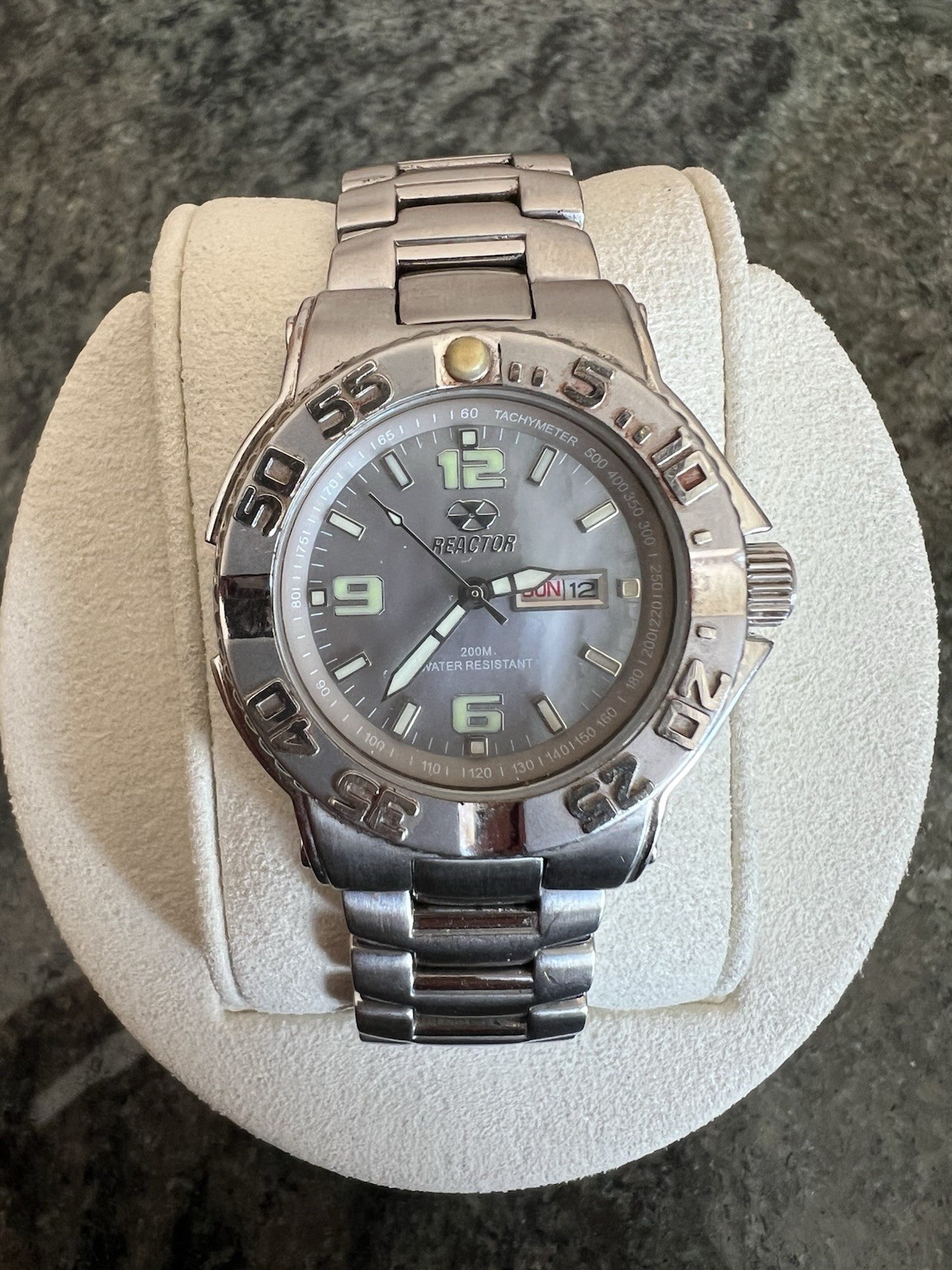 Vintage Reactor Critical Mass Watch - IN WORKING CONDITION - new battery