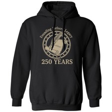 250 Years Independence Legacy - 4th of July Tribute Unisex Hooded Sweatshirt