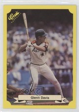 1987 Classic Update Yellow Travel Edition Green Back Glenn Davis #107 0c7d