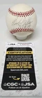 Bob Feller Signed Rawlings Official American League Baseball JSA COA INDIANS B6