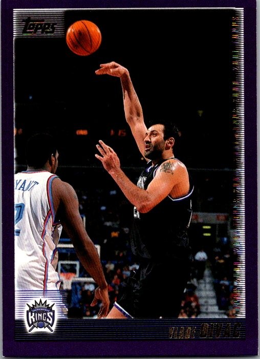 2000-01 Topps Tipoff #111 Vlade Divac