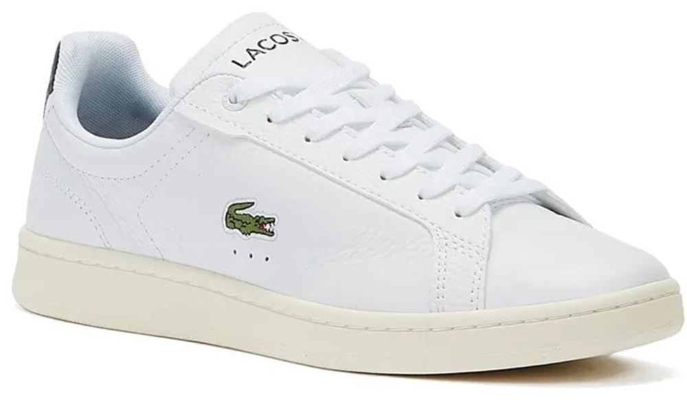 Lacoste Carnaby Pro 222 Green Mens Leather Trainers | eBay