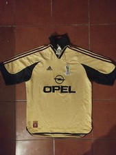 Maglia Calcio AC Milan 1999/00 Gold Centenario Originale Adidas - Rara