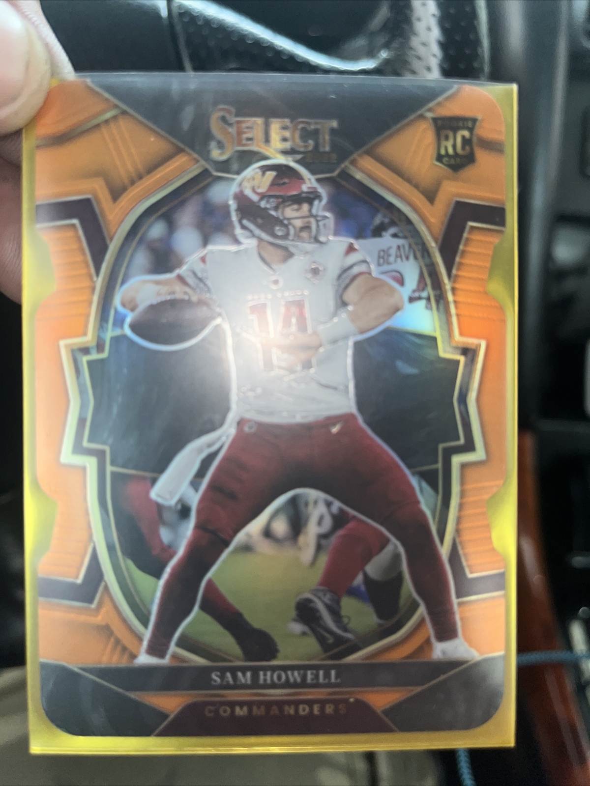 2022 Panini Select - Concourse Tri-Color Prizm #76 Sam Howell /249 (RC) 107/199