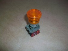 Allen Bradley 800EAmber Push Button Illuminated USED