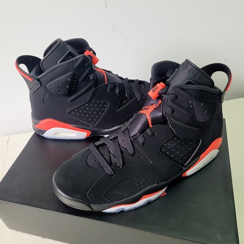 Brand New Authentic Air Jordan 6 Retro 2019 (Black Infrared, Size 9)