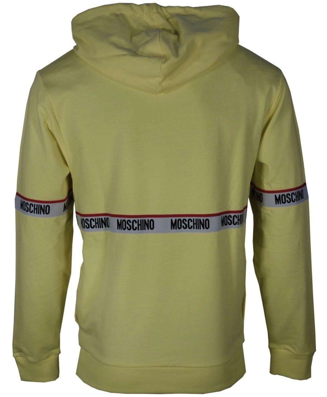 MOSCHINO Overhead Felpa con Cappuccio Nastro Logo Body
