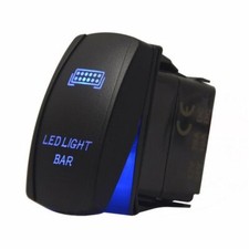 Blue Laser Led Light Bar Rocker Switch On-off Led Light 20a 12v 5pin Blue Laser Led Light Bar Rocker Switch On-off Led Light 20a 12v 5pin