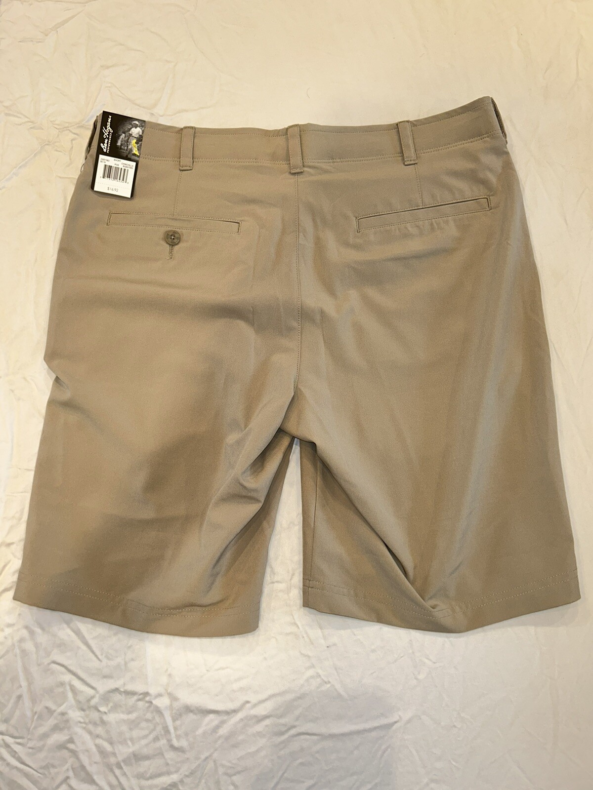 Mens Ben Hogan Beige Bermuda Golf Shorts Size 34 NEW eBay