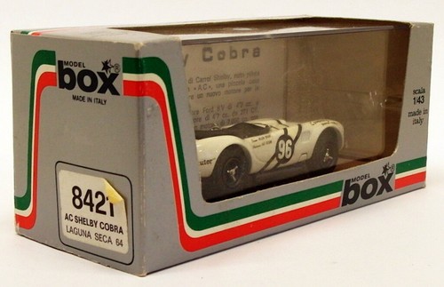 Box Model 1/43 Scale 8421 - AC Shelby Cobra - #96 Laguna Seca 1964 - Picture 3 of 3