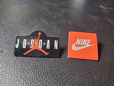 Vintage 90's Nike Air Michael Jordan JumpMan Logo & Nike Oange