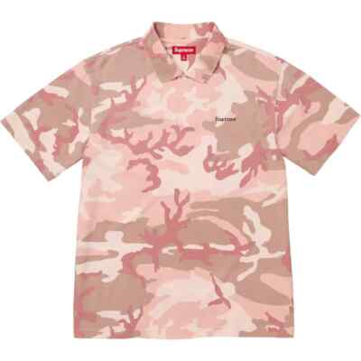 Supreme Washed Camo Polo Pink Camo | eBay
