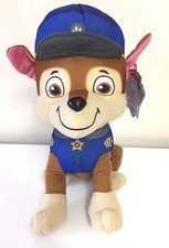 New Paw Patrol CHASE 9'' Stuffed Animal Toy.USA.Licensed Plush.