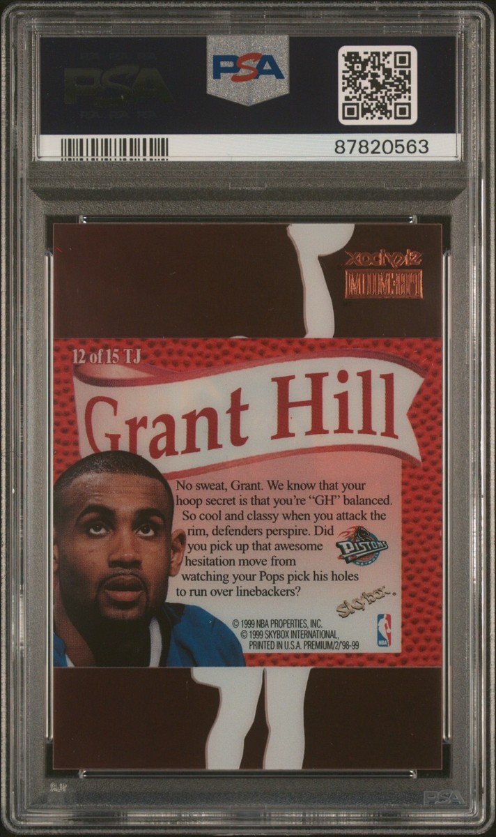 1998 SkyBox Premium Grant Hill #12 Insert SSP Thats Jam eBay 1/1