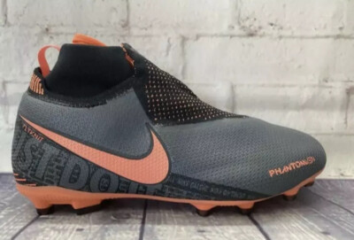 Nike Phantom Vision Elite DF FG GS ACC Gray AO3289-080 Youth Sz 4Y