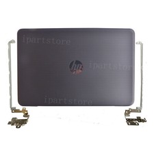 New For HP 17-X 17-Y 17X 17Y LCD Back Cover 856591-001 856585-001 Hinges Black