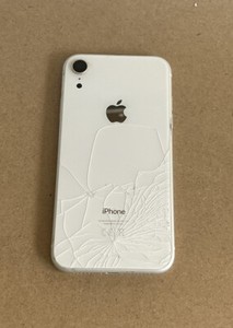 Original Apple iPhone XR Gehäuse Rahmen Glasbruch Für Refurbisch Weiß White