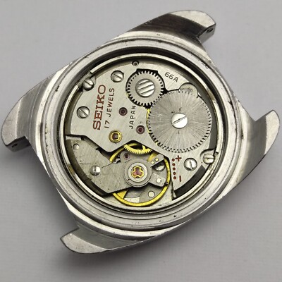 17 Jewels Seiko 66a Movement Vintage Seiko 66-8010 Sea Horse, 1967