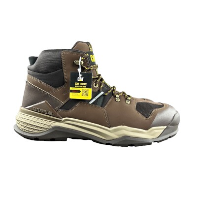 Caterpillar Men Provoke Mid WP Alloy Toe Work Boots Size 14 Brown NEW! s-l400.jpg main image 2