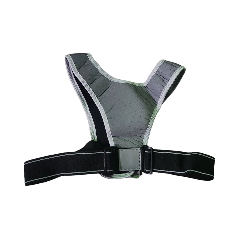 HLNIAO Running Vest. Lightweight. Adjustable Band. Pockets. Silver - Image 2 of 2