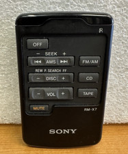 Sony RM-X7 OEM Remote Control For Car Radio Audio Original