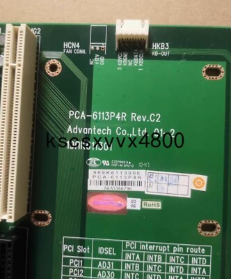 1PCS Original Advantech industrial control motherboard PCA-6113P4R REV.C2 