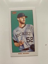 DANIEL BARD 2021 Topps T206 Wave 10 base card