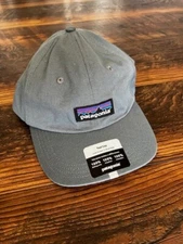 NEW Patagonia P-6 Label Trad Cap, Utility Blue, Hat