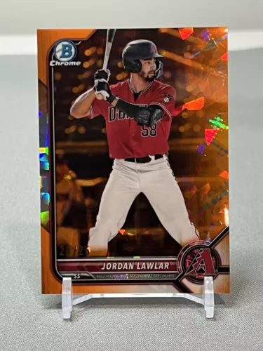 2022 Bowman Draft Sapphire - Jordan Lawlar - Orange /25  - No. BDC-78