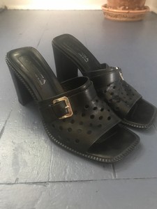 via spiga black sandals