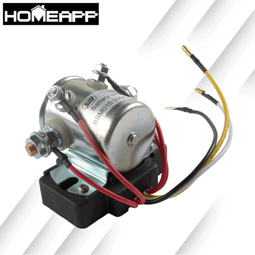 INTERRUPTOR DE RELÉ DE SERVICIO CONTINUO DE ARRANQUE SOLENOIDE 14V/12V DC200AMP UNIVERSAL MARINO - Imagen 2 de 3