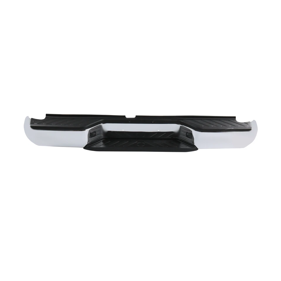 For 2005-2021 Nissan Frontier Chrome Rear Step Bumper Assembly W/O Sensor Holes - Image 3 of 4